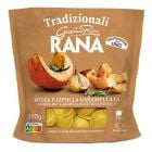 Ravioli mit Kürbis und karamellisierten Zwiebeln von Pasta Rana – Tradizionali-Linie.
