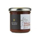 Sugo Bruschetta von Karl Telfser – aromatische Tomatensoße mit Basilikum und Oregano im Glas.