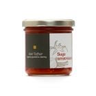 Sugo all’amatriciana von Karl Telfser – aromatische Tomatensauce mit Bauchspeck im Glas.