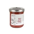 Sugo Bruschetta von Karl Telfser – aromatische Tomatensoße mit Basilikum und Oregano im Glas.