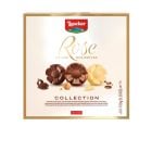 Loacker Rose of the Dolomites Collection Pralinenmischung in den Sorten Milk, Dark und White.