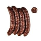 Gamswurzen der Metzgerei Trockner – eine meisterhafte Kombination aus Gams-, Schweine- und Rindfleisch, geräuchert für ein tiefes, rauchiges Aroma.