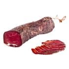 Geräuchertes Schweinefilet aus Südtirol von der Metzgerei Trockner – zartes Filetstück, luftgetrocknet und über Buchenholz fein veredelt.