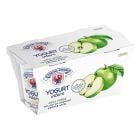 Grüner Apfel Vollmilchjoghurt vom Milchhof Sterzing mit cremiger Konsistenz und frischer Apfelnote.
