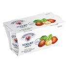 Haselnuss Vollmilchjoghurt vom Milchhof Sterzing mit cremiger Textur und feiner Nussnote.