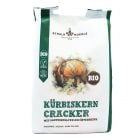 BIO Kürbiskern Cracker von Schalk Mühle – knuspriger, veganer Snack mit Protein aus Österreich.