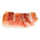 Geschnittener Schinkenspeck aus Südtirol. Servierfertiger Brotzeitspeck aus der Metzgerei Trockner Kollmann.
