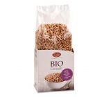 Gepuffter BIO Dinkel mit Honig, perfekt für alle, die ihr Frühstück gerne natürlich und leicht genießen möchten.