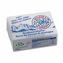 Süßrahmbutter – Schabser Bergbauernbutter 250g
