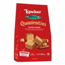 "Quadratini Napolitaner" Loacker Haselnuss Waffel-Würfel 125g