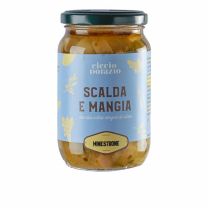 Minestrone Italienische Gemüsesuppe mit Olivenöl 360g