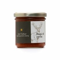 "Ragù di cervo" Tomatensoße mit 100% Südtiroler Hirschfleisch-Ragout 160g
