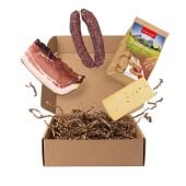 Algunder Genuss – Südtiroler Geschenkpaket mit Speck & Käse