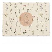"alles Gute - zarte Blumen" Postkarte
