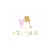 AKTION - Papierservietten "Mädelsabend" 25 x 25 cm
