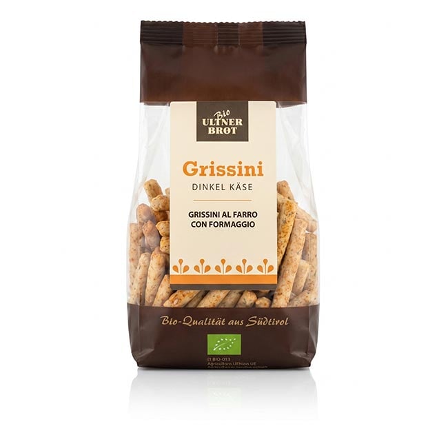 Mini-Grissini Dinkel Käse BIO 150g