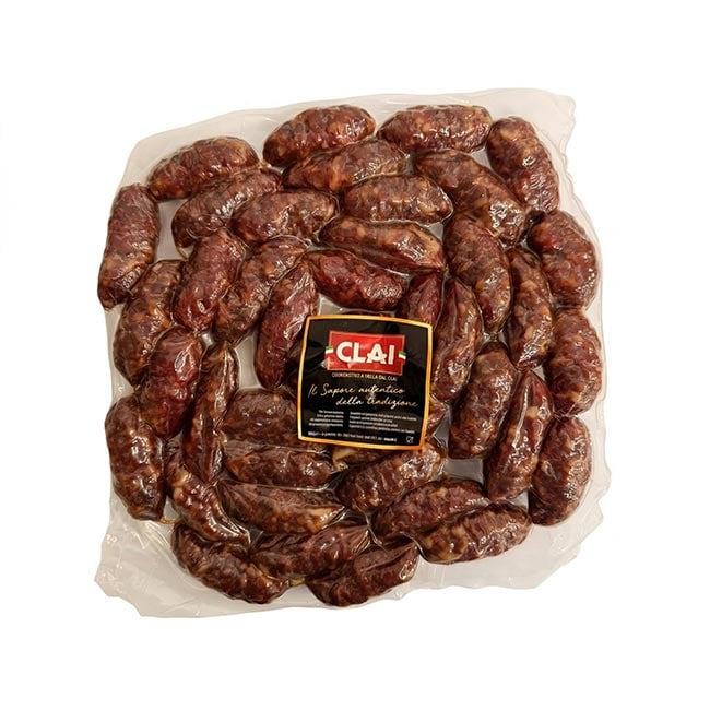 "Salsiccia Stagionata con cinghiale" gereifte Wurst mit Wildschwein 40 Stück gesamt à 1,14kg