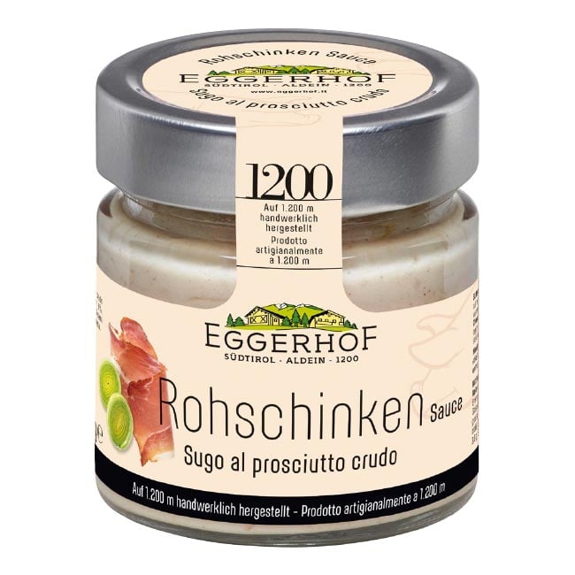 "Sugo al prosciutto crudo" Soße mit Rohschinken 210g