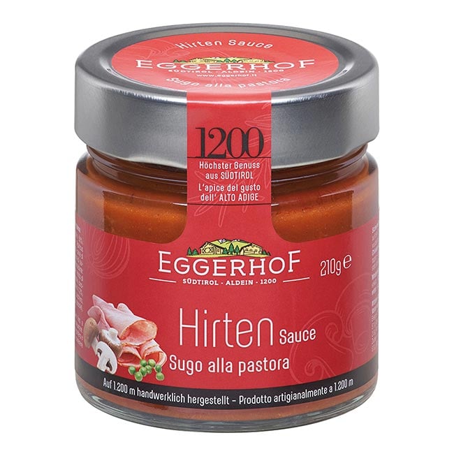 "Sugo al pastore - Hirten Art" Soße mit Rind- und Schweinefleisch 210g