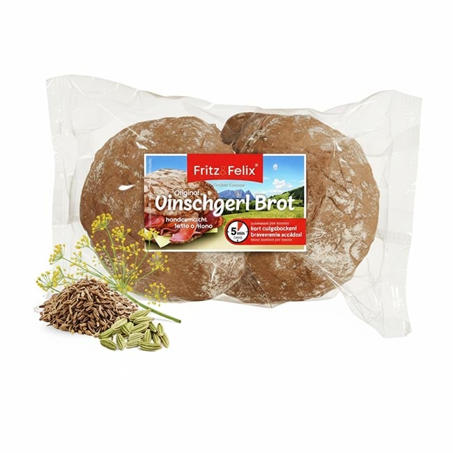 "Original Vinschgerl Brot" handgemachtes Roggenmischbrot 300g