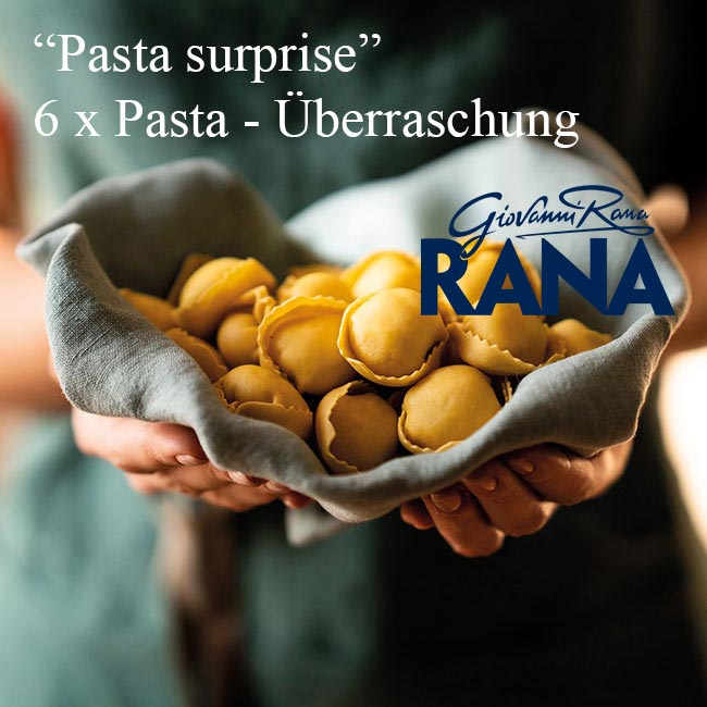 SET - „Pasta RANA verkosten“ 6x frische Pasta Überraschungsset