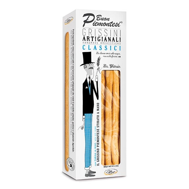 "Grissini Classici Buon Piemontesi®" handgemachte Brotsticks 180g