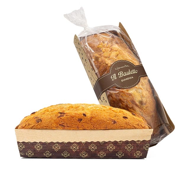 "Il Bauletto Gianduia" Handwerklicher Kastenkuchen mit Schokolade 350g