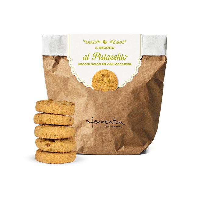 "Il biscotto al pistacchio" Handgemachte Pistazienkekse 160g