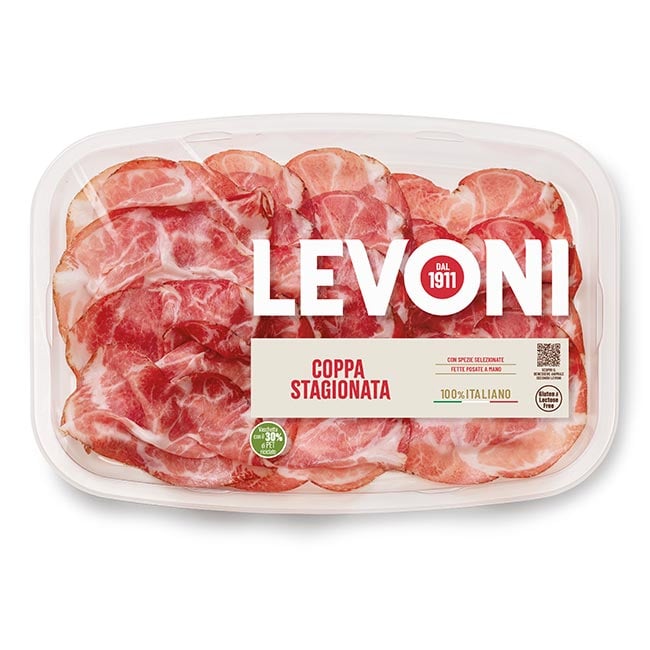 "Coppa stagionata" gereifter Schopfspeck geschnitten 80g