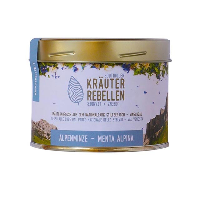 "Alpenminze" Kräuteraufguss Tee 20g