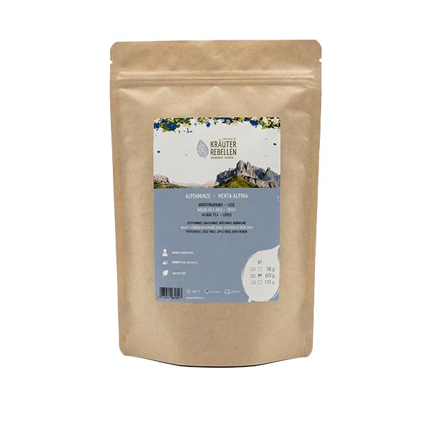 "Alpenminze" Kräutertee Nachfüllpackung 60g