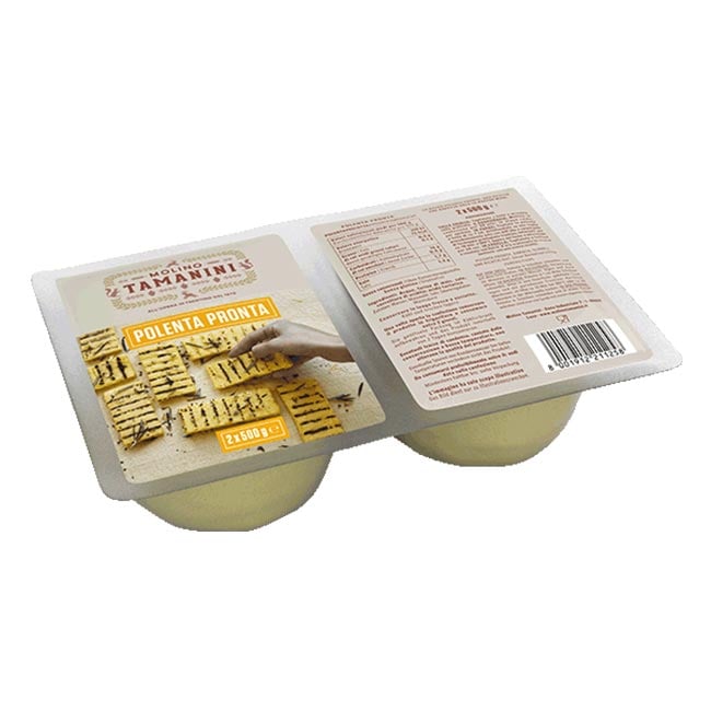 "Polenta pronta" vorgekocht - schnittfeste Polenta 1kg