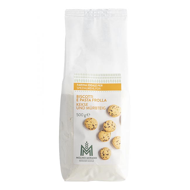 AKTION - "Biscotti e pasta Frolla" Spezialmehl für Kekse und Mürbteig 500g