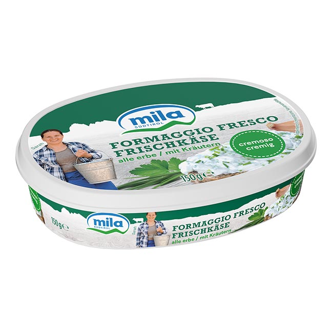 SALE - "Formaggio alle erbe" Frischkäse mit Kräutern 150g