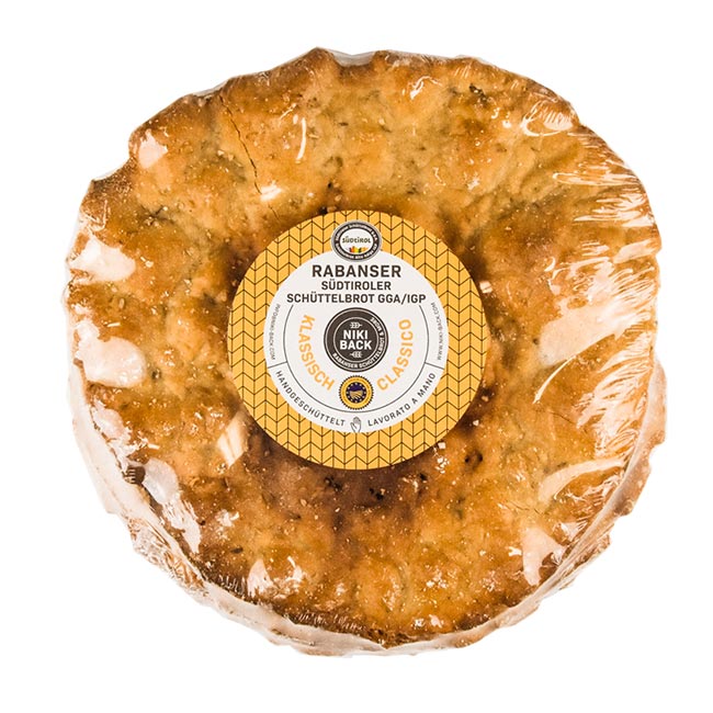 Südtiroler Schüttelbrot handgeschüttelt g.g.A. à 0,31kg