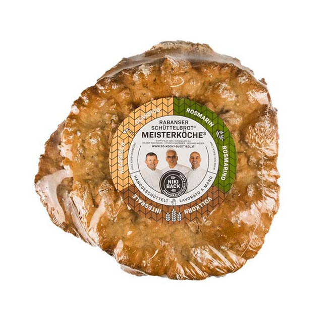 "Meisterköche" Schüttelbrot handgeschüttelt drei Sorten à 0,155kg